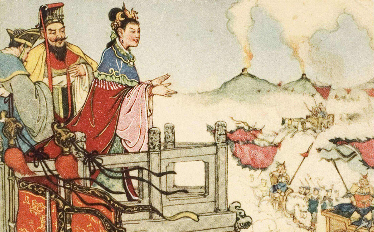 烽火戏诸侯_烽火戏诸侯的故事_烽火戏诸侯周幽王