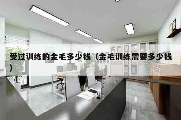 受过训练的金毛多少钱（金毛训练需要多少钱）