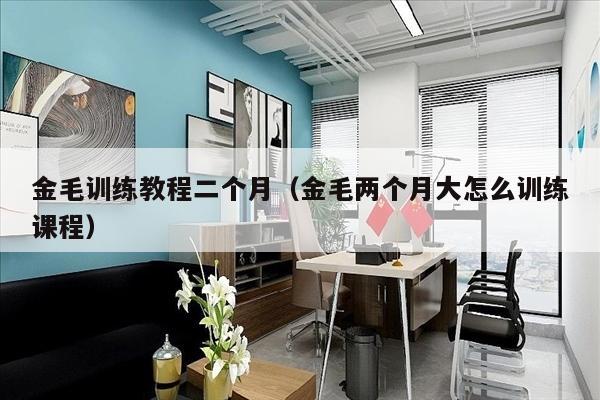 金毛训练教程二个月（金毛两个月大怎么训练课程）