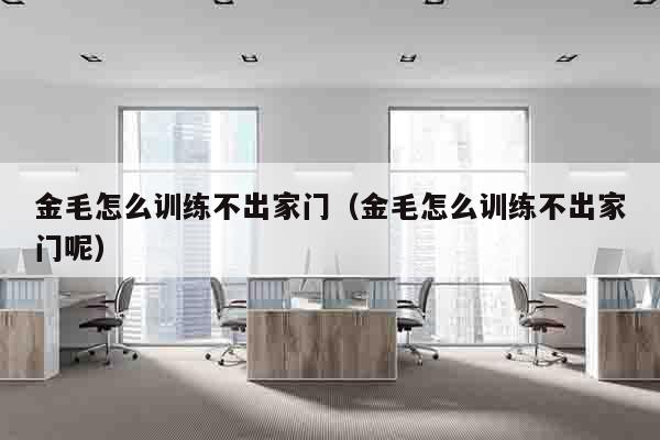 金毛怎么训练不出家门（金毛怎么训练不出家门呢）
