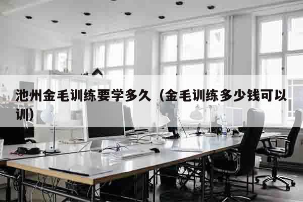 池州金毛训练要学多久（金毛训练多少钱可以训）