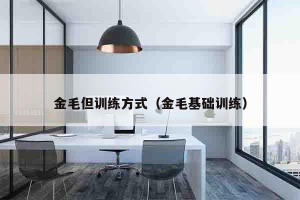 金毛但训练方式（金毛基础训练）