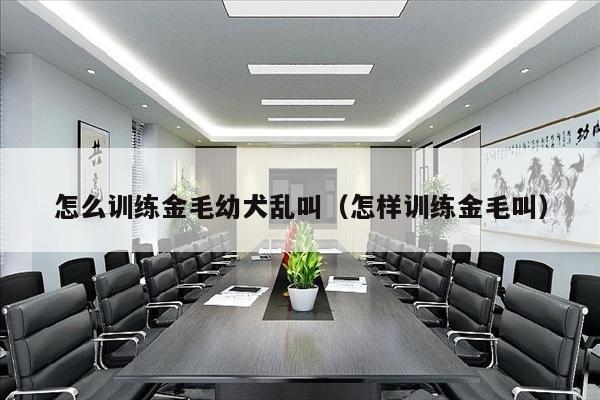 怎么训练金毛幼犬乱叫（怎样训练金毛叫）