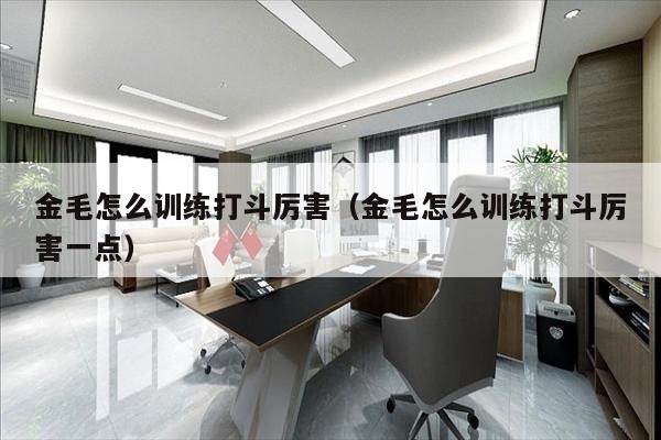 金毛怎么训练打斗厉害（金毛怎么训练打斗厉害一点）