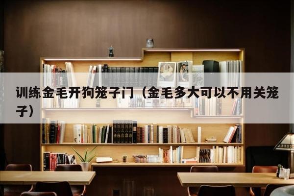 训练金毛开狗笼子门（金毛多大可以不用关笼子）