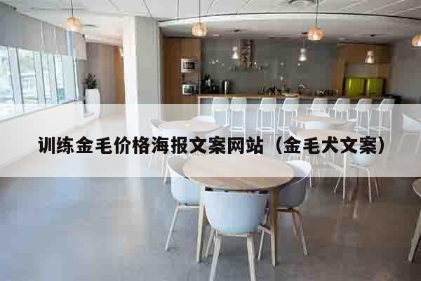 训练金毛价格海报文案网站（金毛犬文案）