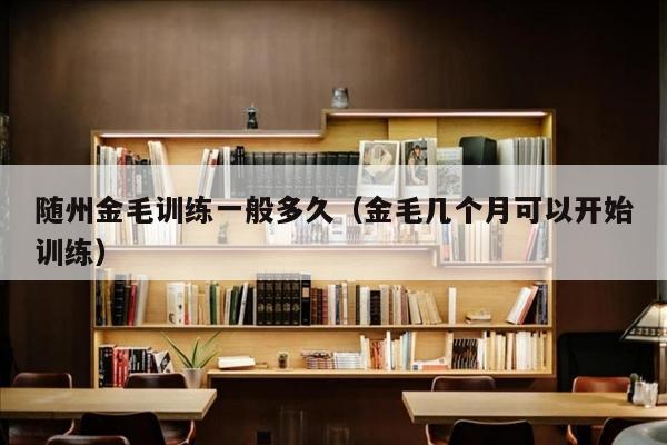 随州金毛训练一般多久（金毛几个月可以开始训练）