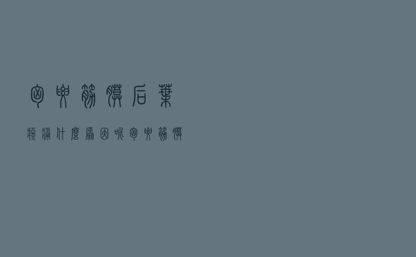 胸腰筋膜后叶疼痛什么原因呢（胸腰筋膜后叶疼怎么回事）