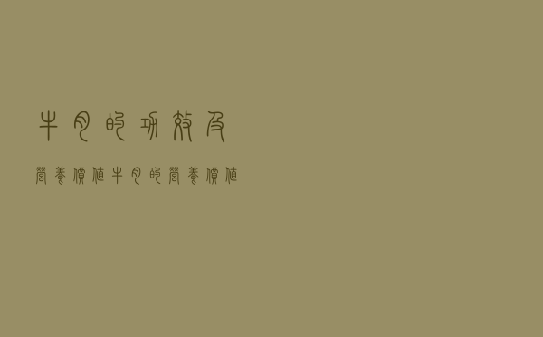 牛肉的功效及营养价值（牛肉的营养价值 牛肉的功效与作用有哪些）