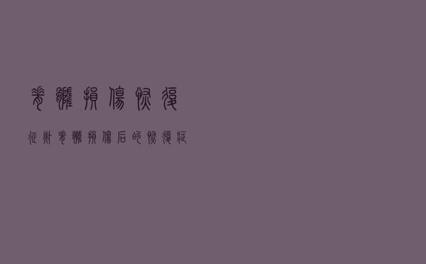 脊髓损伤恢复征兆（脊髓损伤后的恢复症状 脊髓损伤后的恢复表现有哪些）