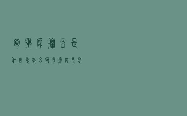 胸膜摩擦音是什么意思（胸膜摩擦音是怎么回事）