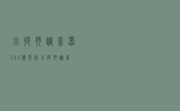 小提琴调音器 V12 苹果版（小提琴调音器 V12 苹果版功能简介）