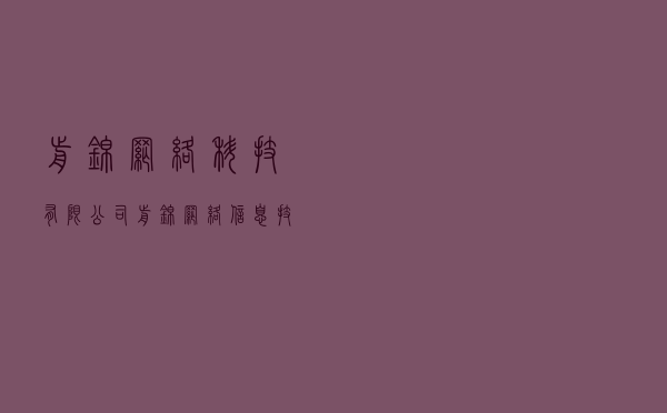 前锦网络科技有限公司（前锦网络信息技术(上海)有限公司）