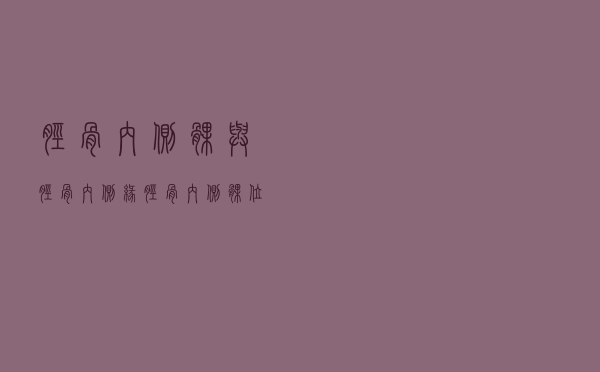 胫骨内侧髁与胫骨内侧缘（胫骨内侧髁位置）