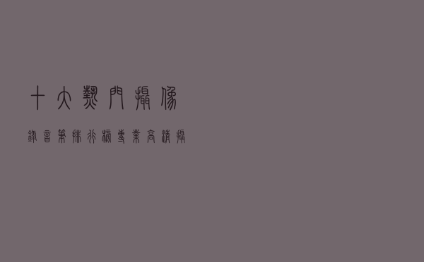 十大热门摄像录音笔排行榜（专业高清摄像录音笔推荐）
