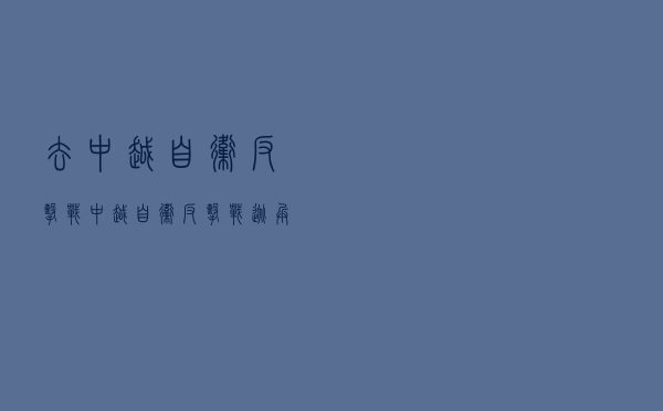 去中越自卫反击战（中越自卫反击战逃兵）