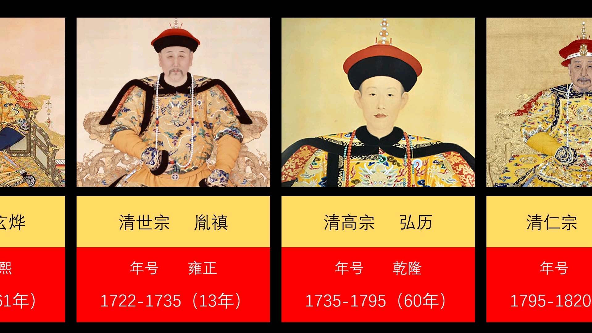 关于清朝十二位皇帝简介的信息