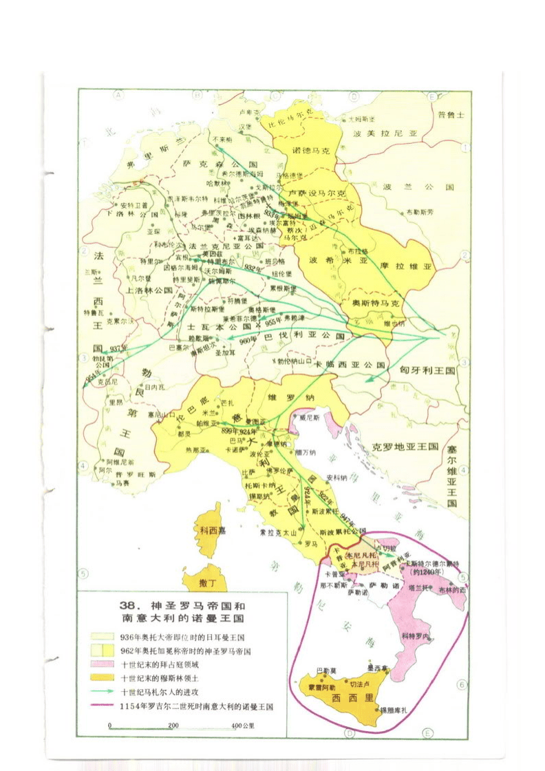 中世纪欧洲地图发生了什么变化?(中世纪欧洲地图发生了什么变化图片)