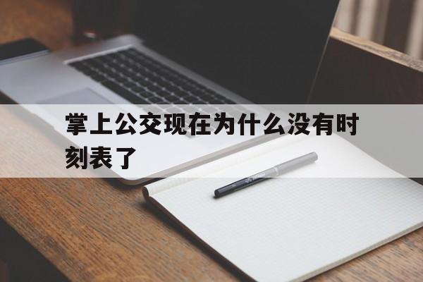 掌上公交现在为什么没有时刻表了(为什么掌上公交车辆时刻表查询不到了?)