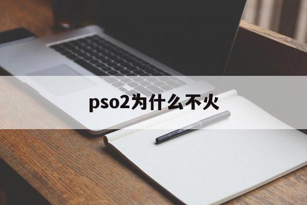 pso2为什么不火(pso2为什么没国服)